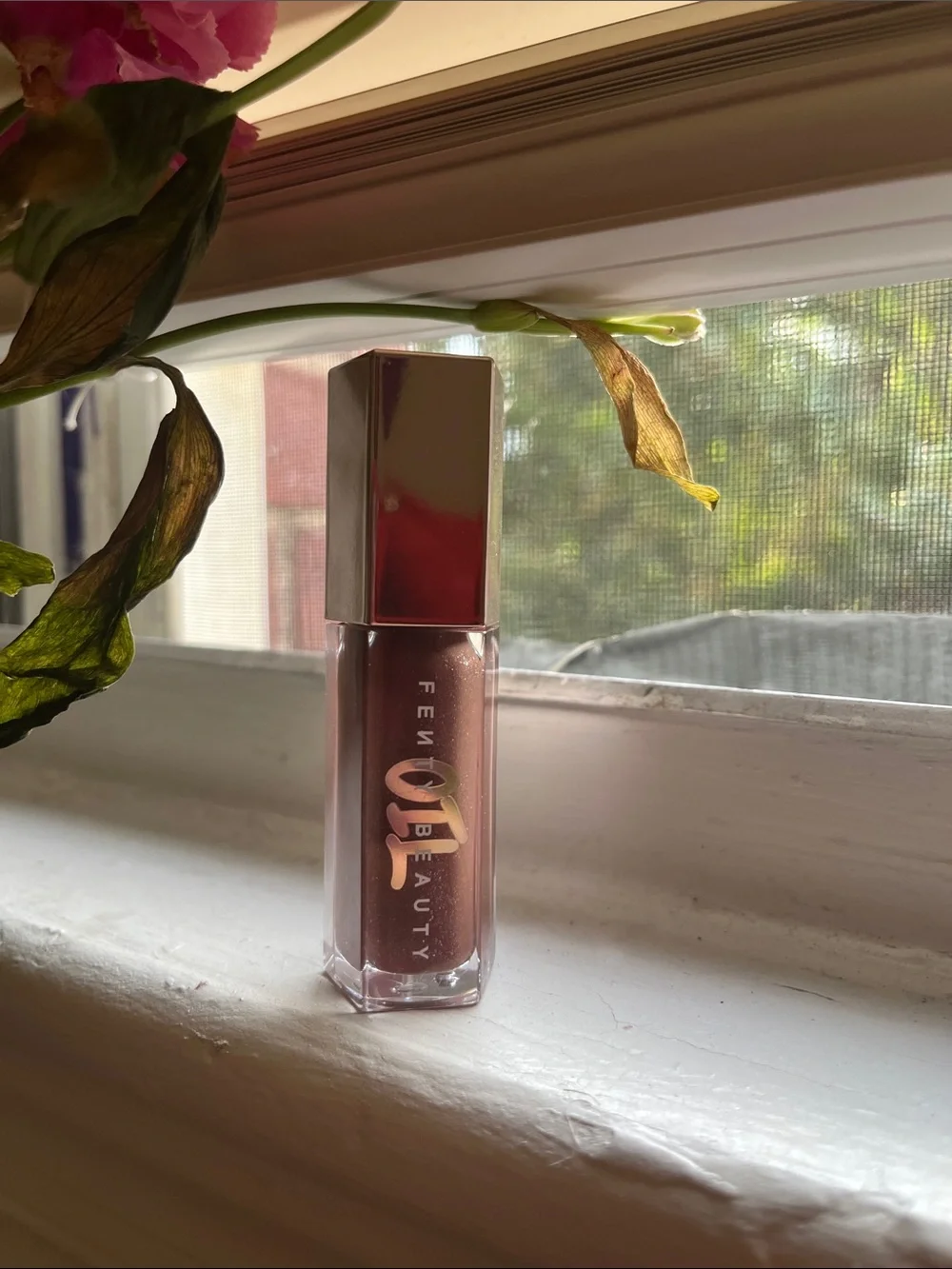 Fenty Beauty OIL Gloss Trio — Pink and Peach Shimmer Lip Gloss 👄
